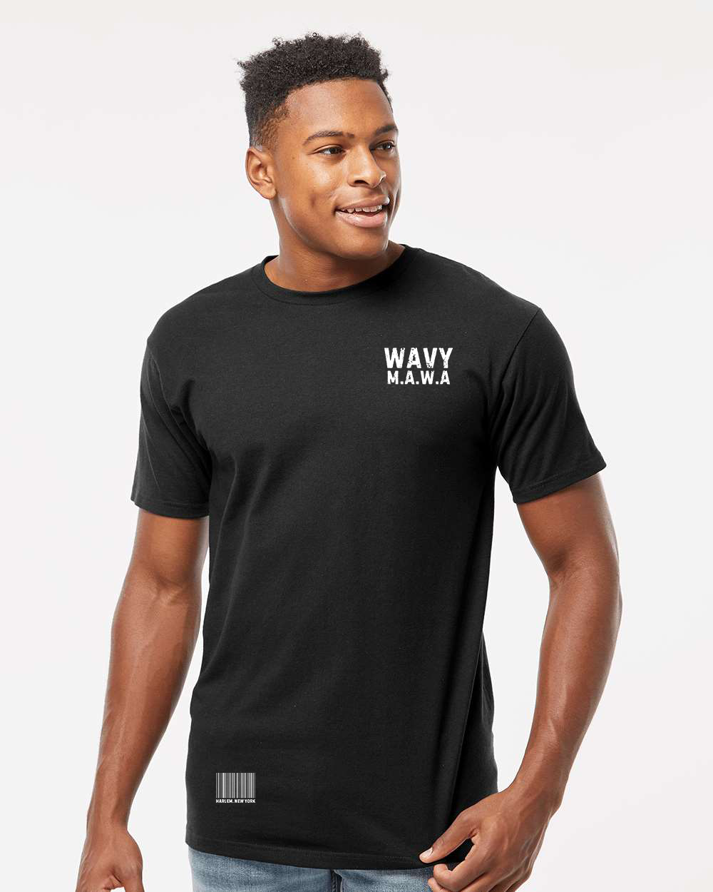 m-a-w-a-barcode-tee-black